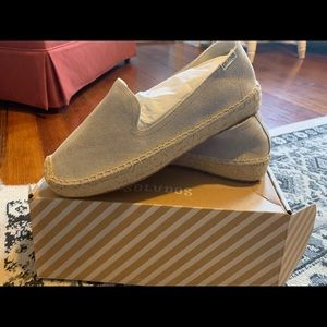 Soludos Platform Smoking Suede Espadrilles